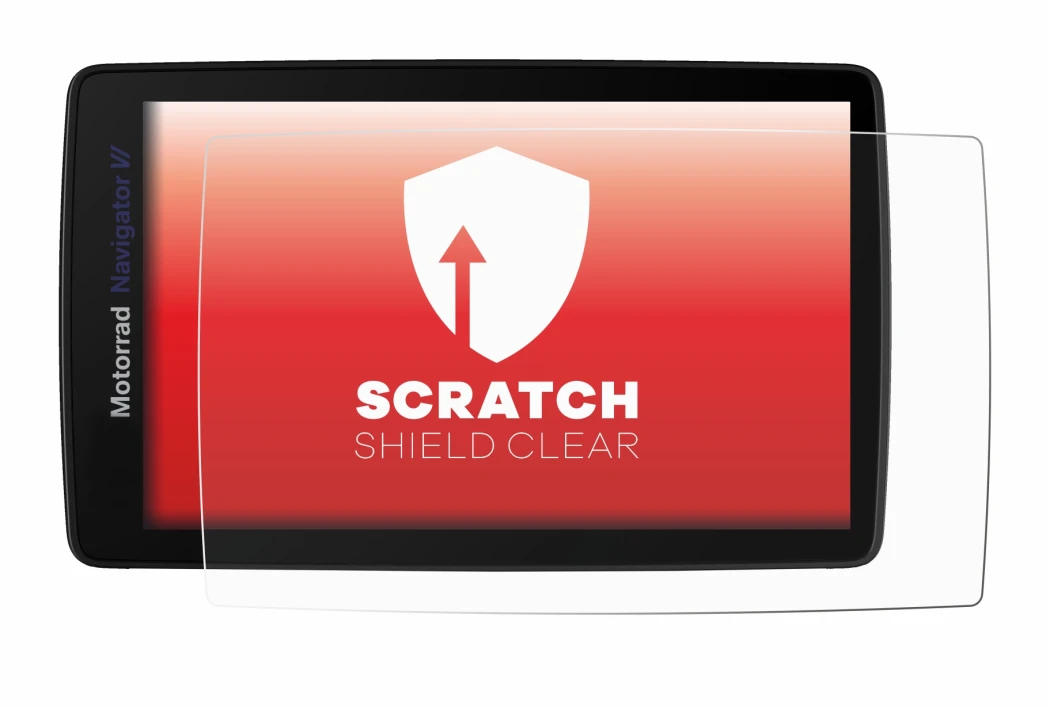 Immagine del dispositivo BMW Navigator VI con un'ampia varietà di protezioni per lo schermo.