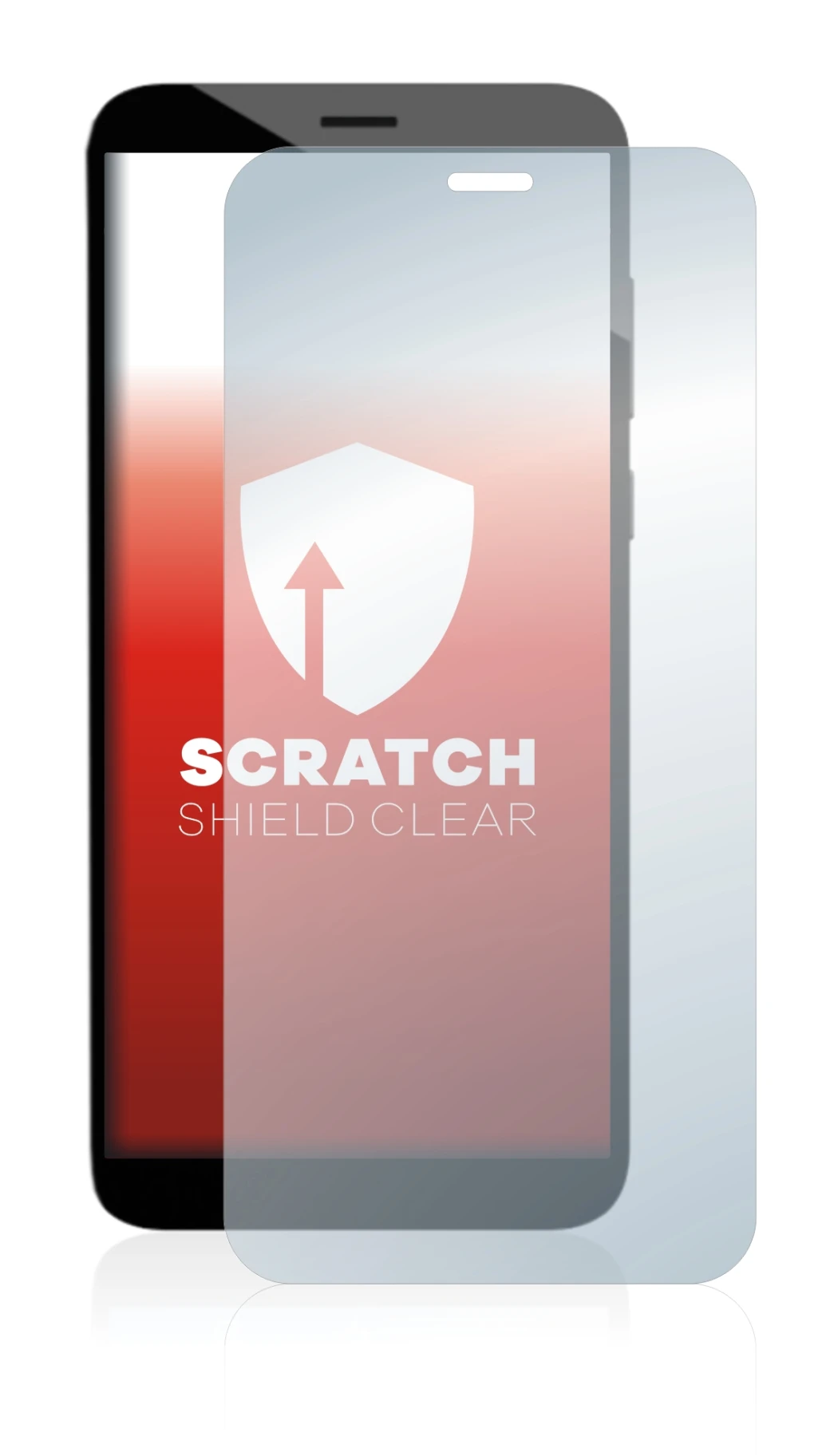 Immagine del dispositivo Pine64 PinePhone Pro Explorer Edition con un'ampia varietà di protezioni per lo schermo.