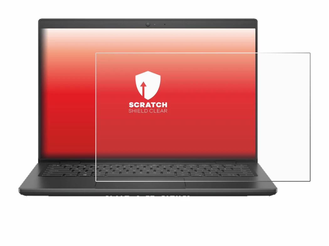 Immagine del dispositivo Dell Latitude 3420 con un'ampia varietà di protezioni per lo schermo.
