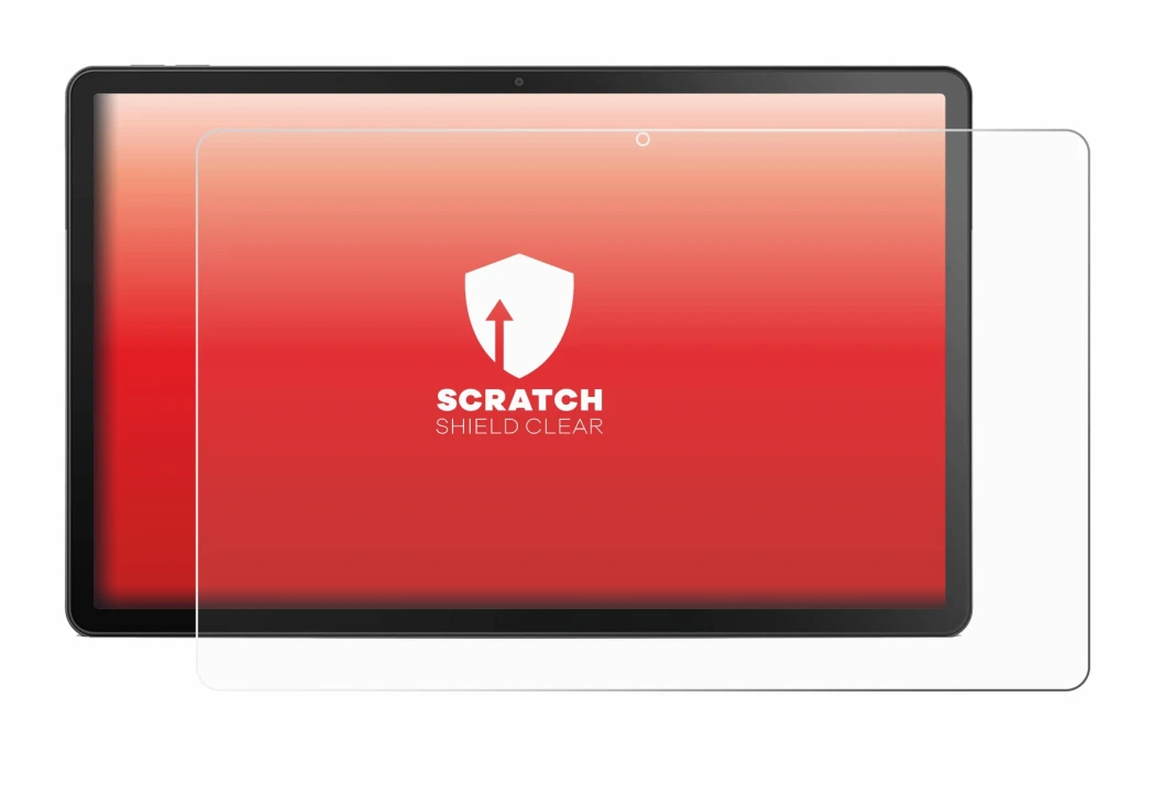 Immagine del dispositivo Lenovo Tab M10 Plus (3a Gen.) con un'ampia varietà di protezioni per lo schermo.