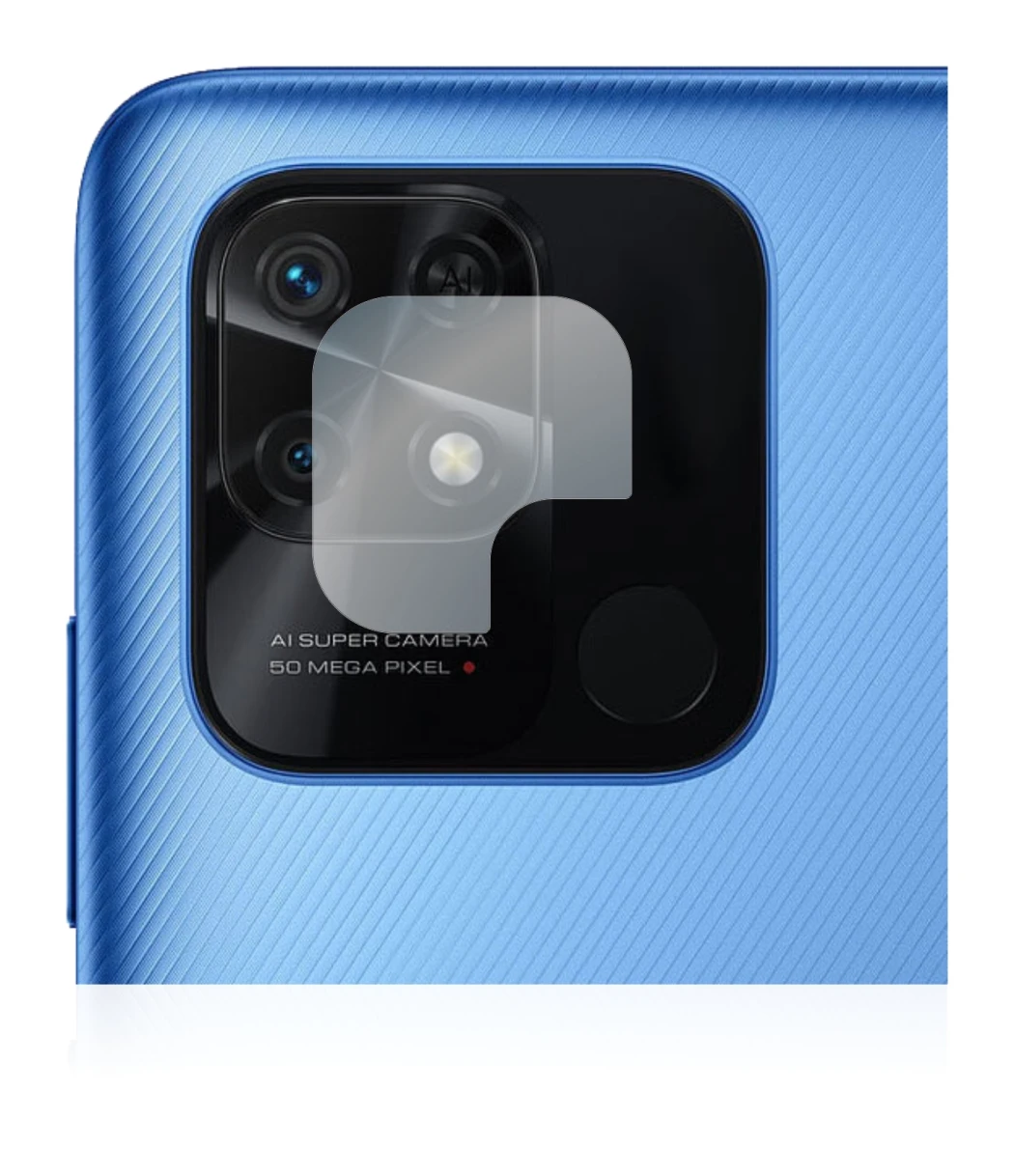 Immagine del dispositivo Xiaomi Redmi 10C (SOLO Fotocamera) con un'ampia varietà di protezioni per lo schermo.