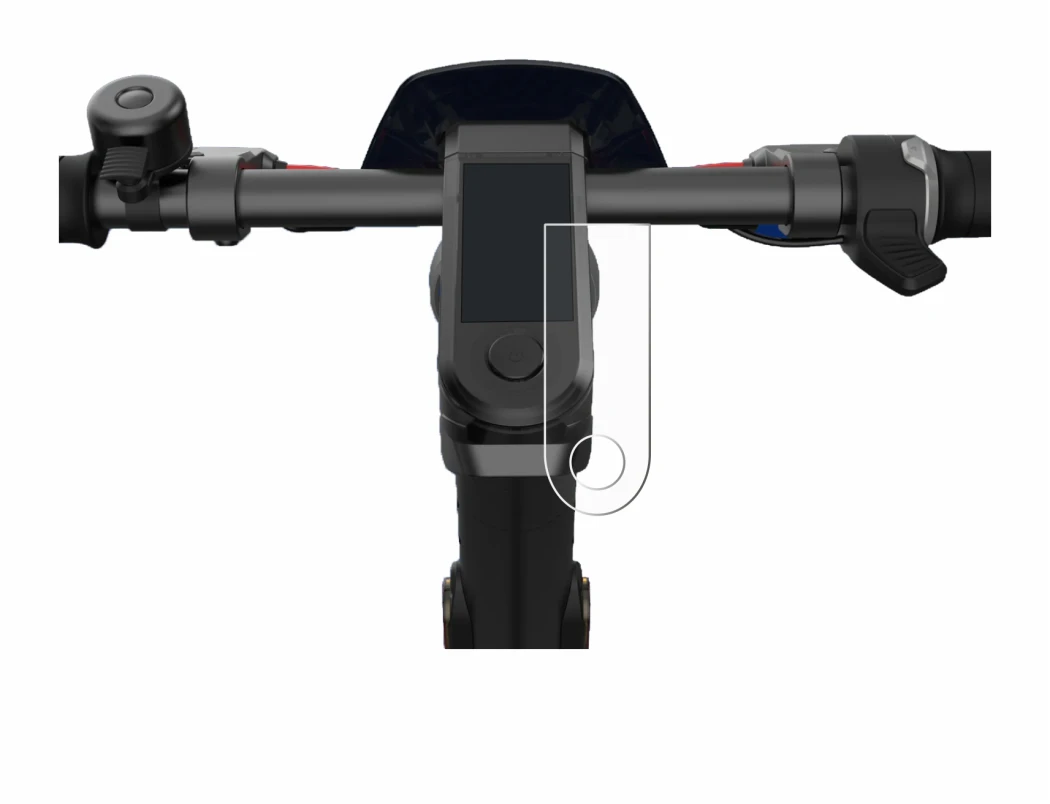 Immagine del dispositivo NIU KQi3 Pro con un'ampia varietà di protezioni per lo schermo.
