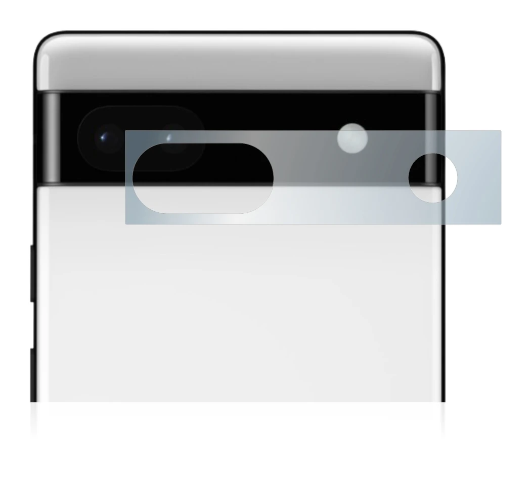 Immagine del dispositivo Google Pixel 6a (SOLO Fotocamera) con un'ampia varietà di protezioni per lo schermo.