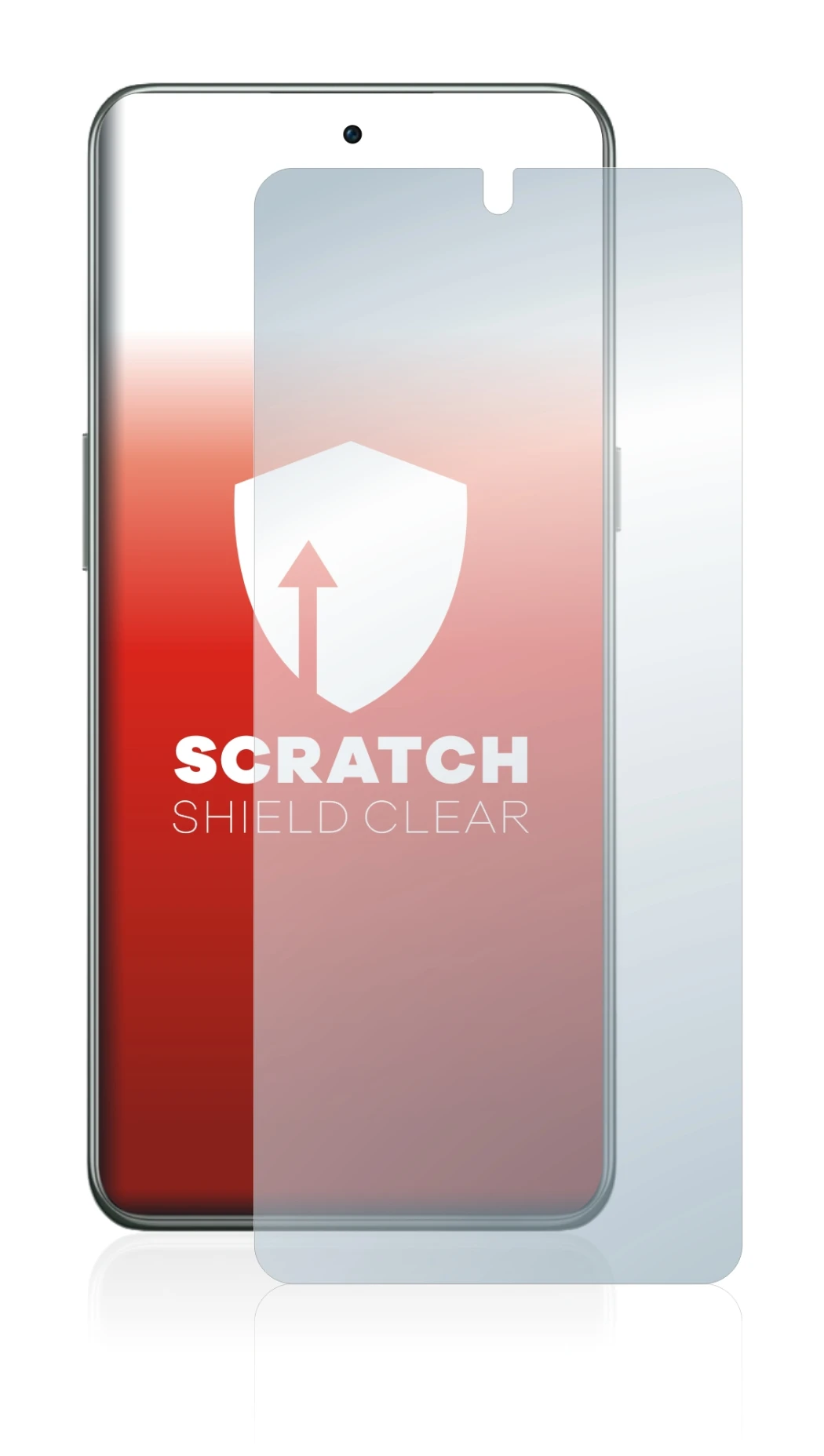 Immagine del dispositivo OnePlus 10T 5G con un'ampia varietà di protezioni per lo schermo.