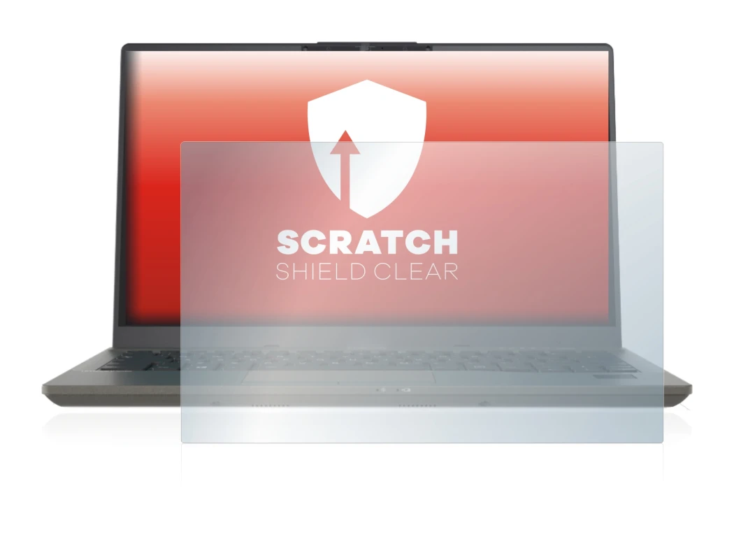 Immagine del dispositivo Fujitsu Lifebook U7411 con un'ampia varietà di protezioni per lo schermo.