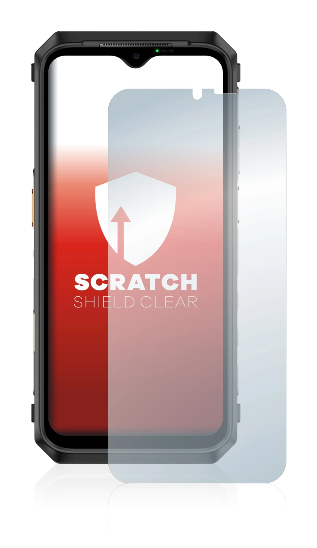 Immagine del dispositivo Ulefone Power Armor 18T con un'ampia varietà di protezioni per lo schermo.