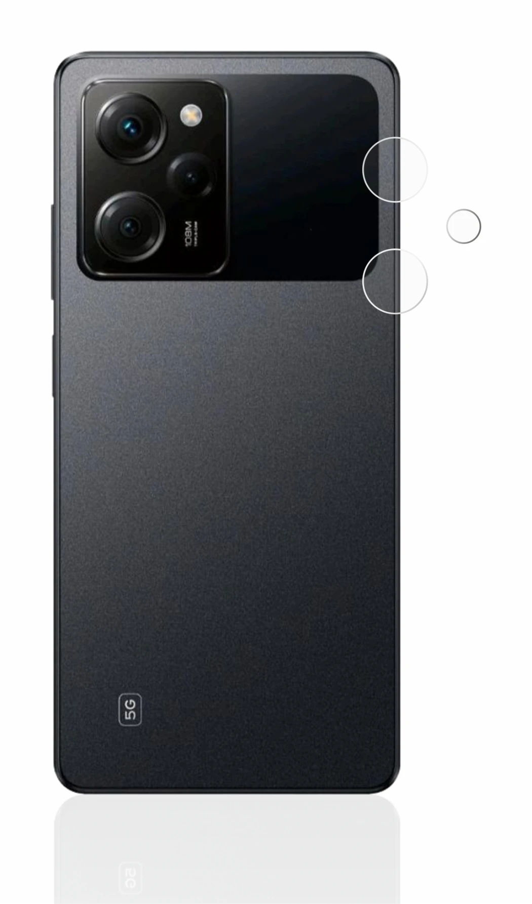 Immagine del dispositivo Xiaomi Poco X5 Pro (SOLO Fotocamera) con un'ampia varietà di protezioni per lo schermo.