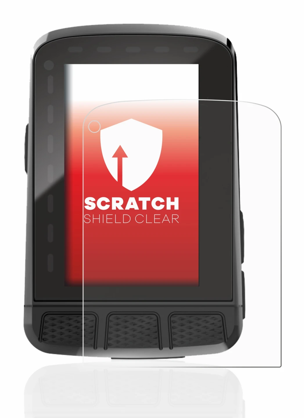 Immagine del dispositivo Wahoo Elemnt Roam 2 con un'ampia varietà di protezioni per lo schermo.