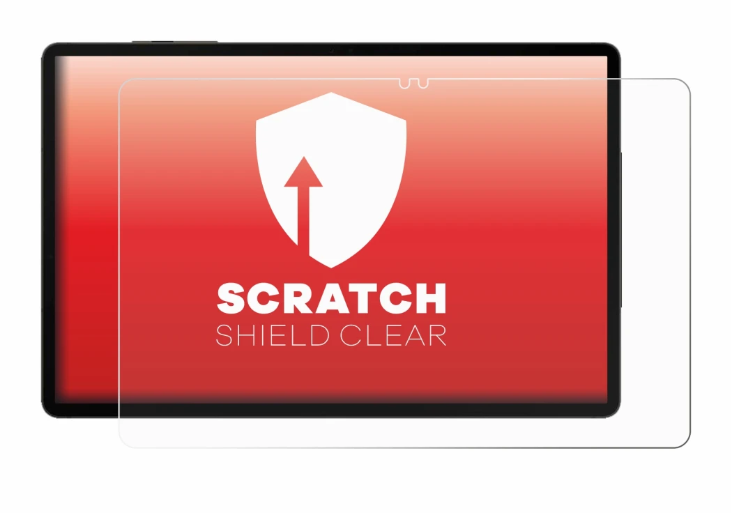 Immagine del dispositivo Samsung Galaxy Tab S9 WiFi con un'ampia varietà di protezioni per lo schermo.