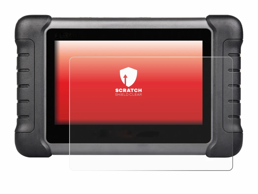 Immagine del dispositivo Autel MaxiCheck MX808s con un'ampia varietà di protezioni per lo schermo.
