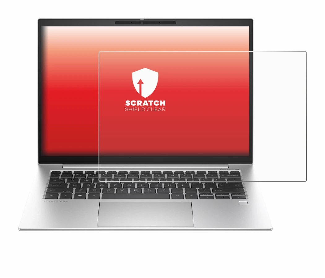 Immagine del dispositivo HP EliteBook 840 G10 con un'ampia varietà di protezioni per lo schermo.