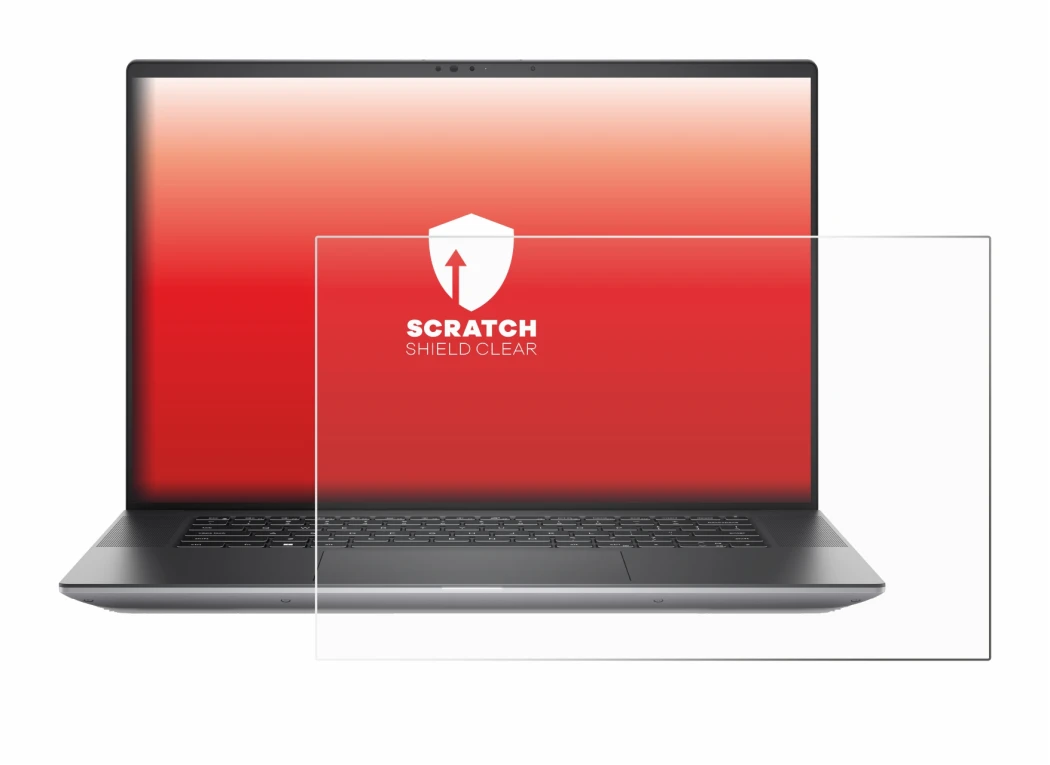 Immagine del dispositivo Dell Precision 5680 Workstation con un'ampia varietà di protezioni per lo schermo.