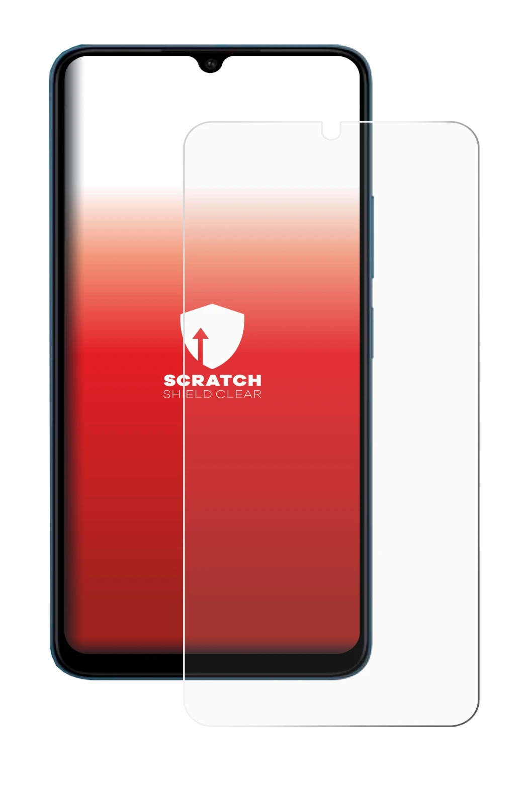 Immagine del dispositivo Xiaomi Redmi 13C con un'ampia varietà di protezioni per lo schermo.