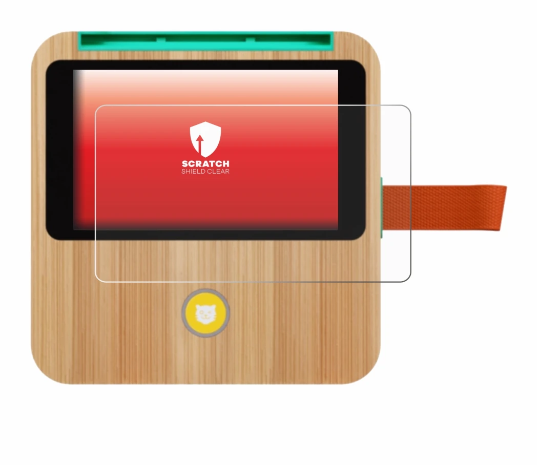 Immagine del dispositivo tigerbox Touch Plus con un'ampia varietà di protezioni per lo schermo.