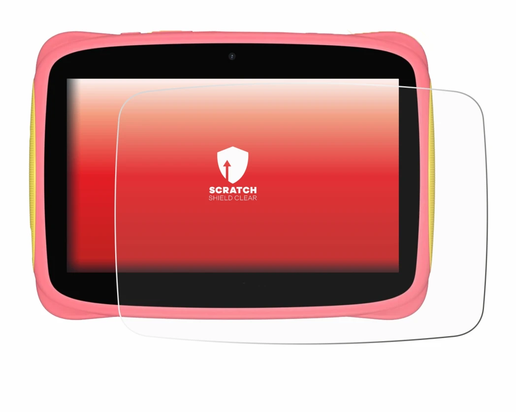 Immagine del dispositivo Blackview Tab 3 Kids con un'ampia varietà di protezioni per lo schermo.