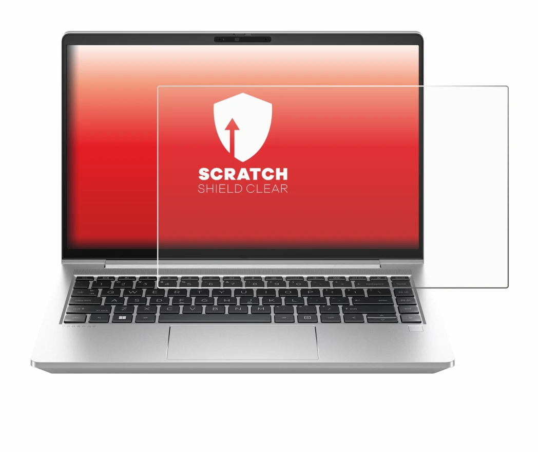 Immagine del dispositivo HP ProBook 440 G10 con un'ampia varietà di protezioni per lo schermo.