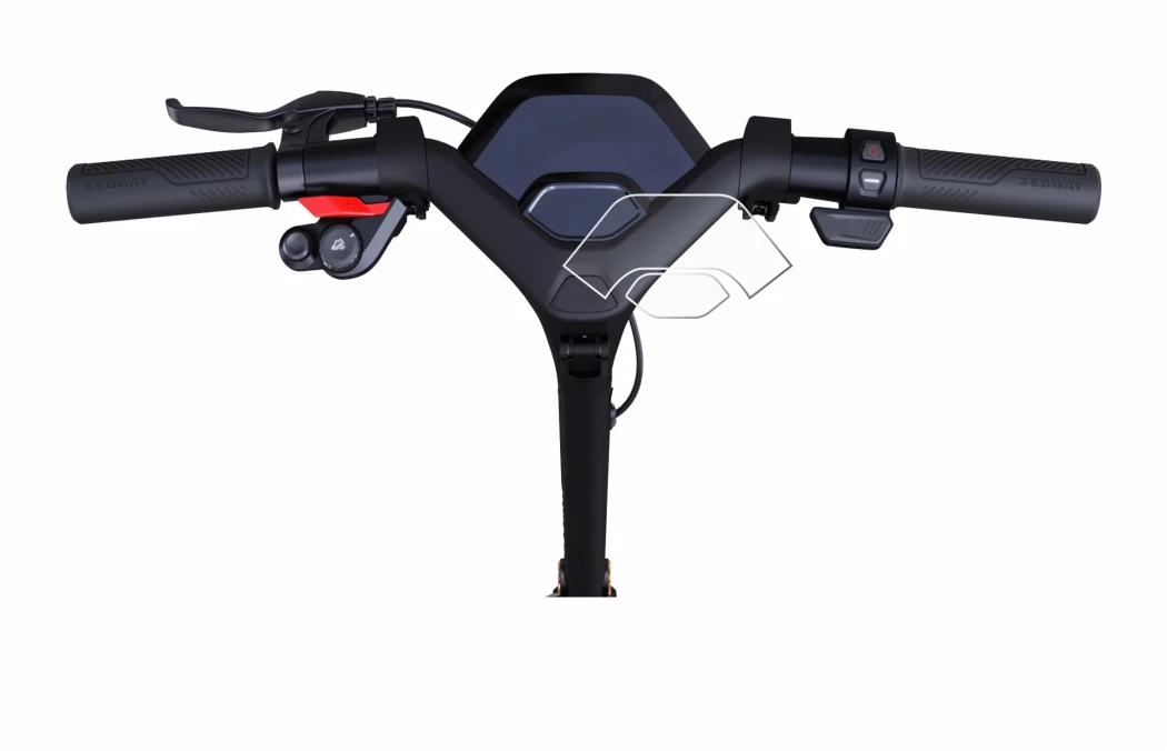 Immagine del dispositivo Segway Ninebot P65D con un'ampia varietà di protezioni per lo schermo.