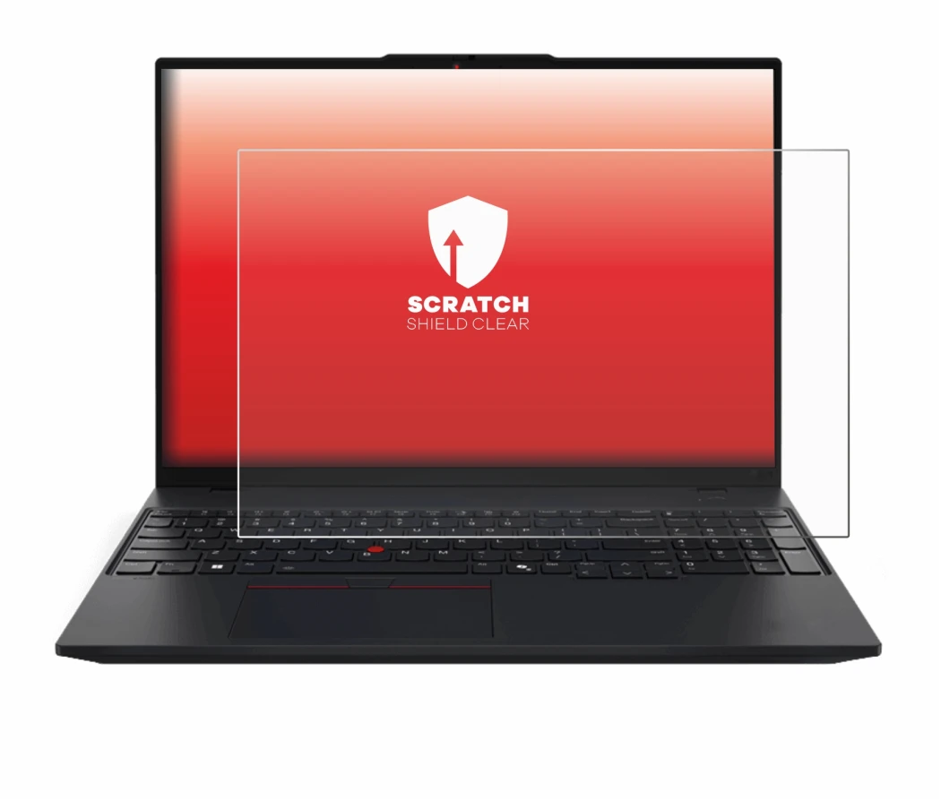 Immagine del dispositivo Lenovo ThinkPad L16 Gen 1 con un'ampia varietà di protezioni per lo schermo.