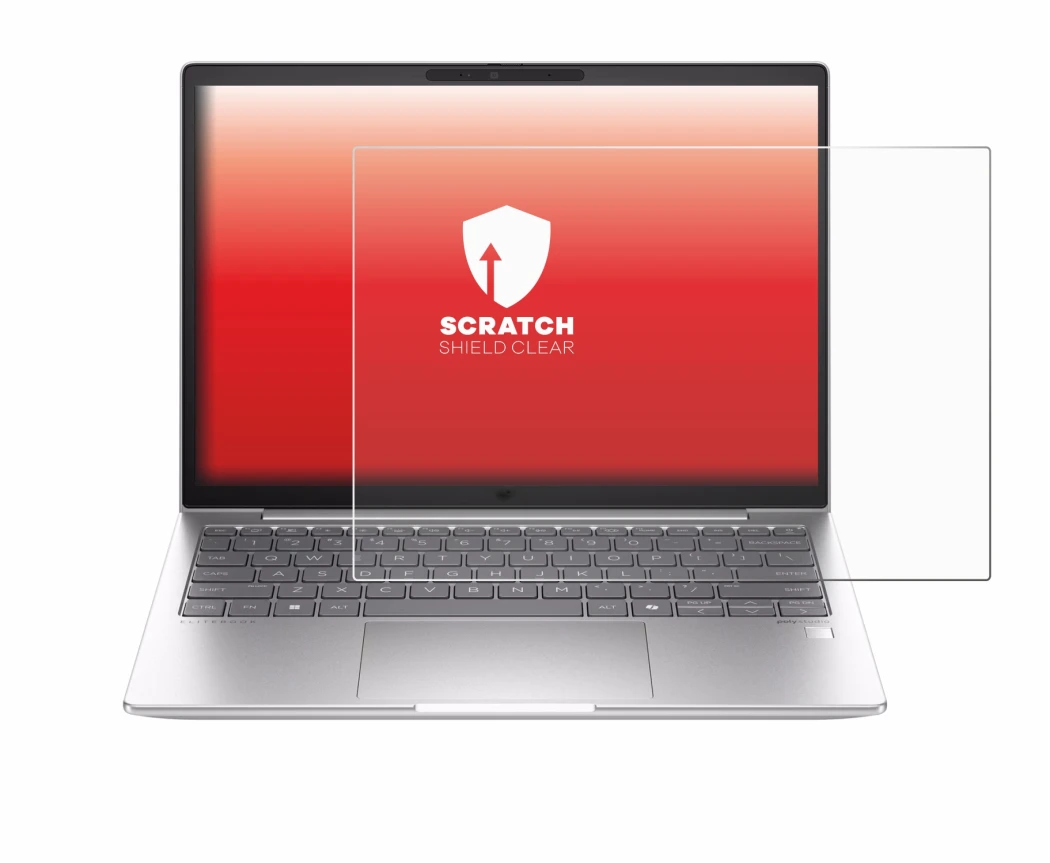Immagine del dispositivo HP EliteBook 630 G11 con un'ampia varietà di protezioni per lo schermo.