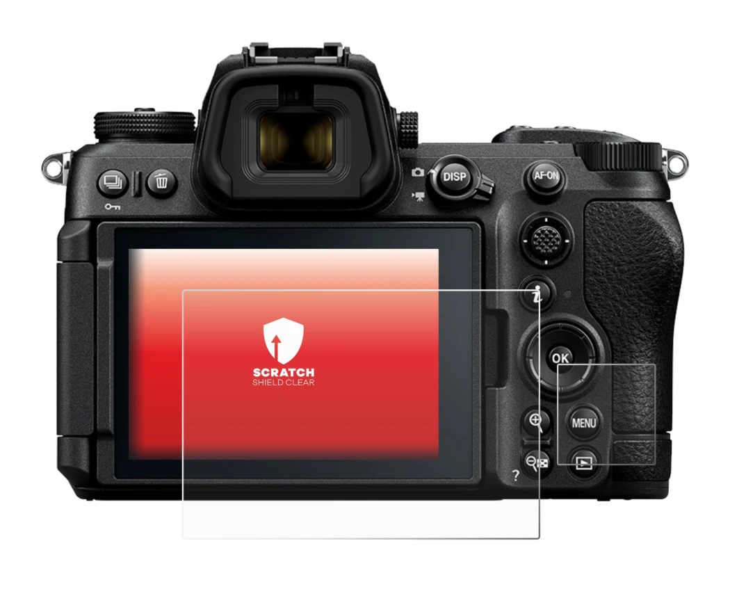 Immagine del dispositivo Nikon Z6 III con un'ampia varietà di protezioni per lo schermo.