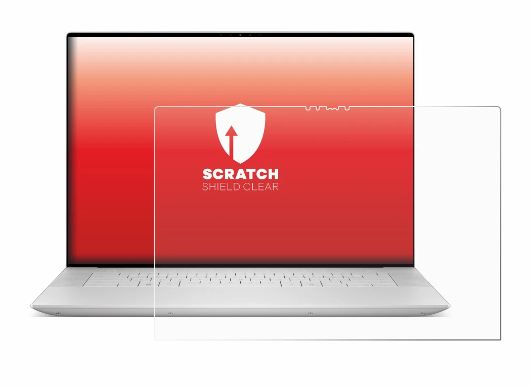 Immagine del dispositivo Dell XPS 16 9640 con un'ampia varietà di protezioni per lo schermo.