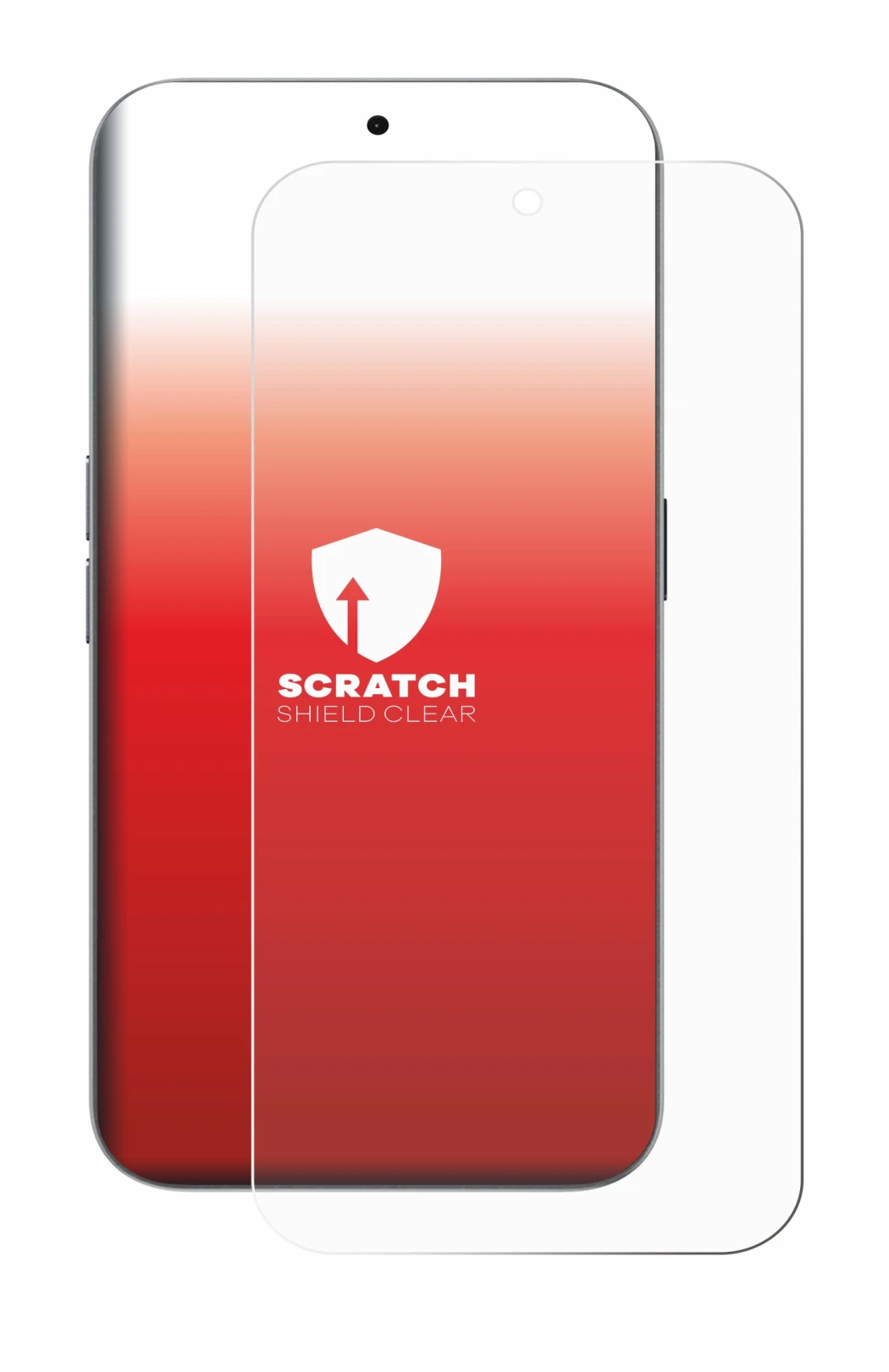 Immagine del dispositivo Nothing Phone (2a) Plus con un'ampia varietà di protezioni per lo schermo.