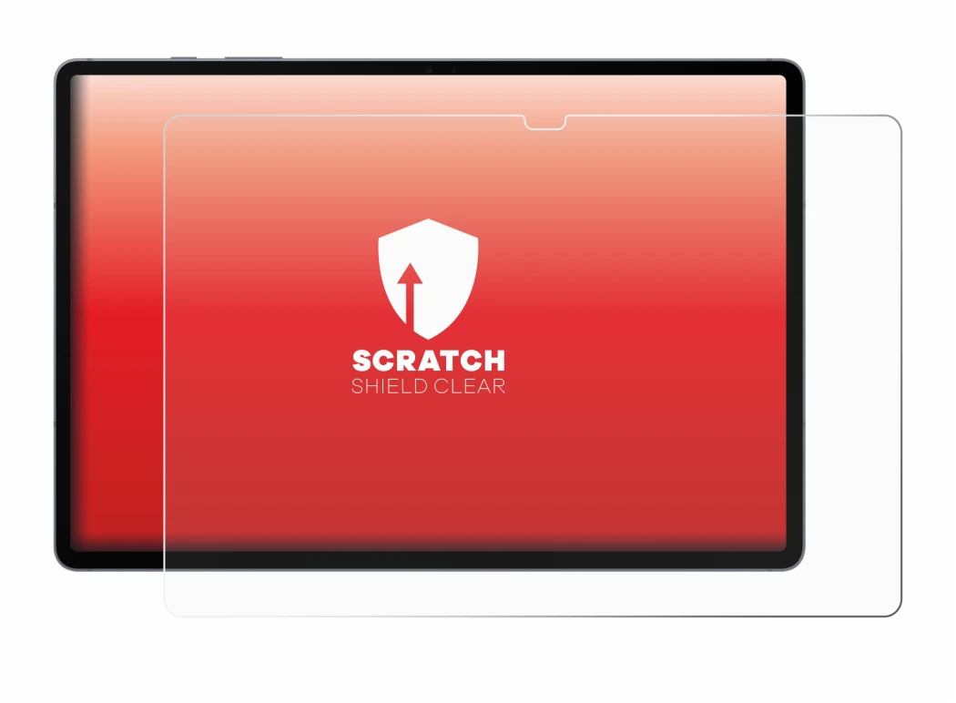 Immagine del dispositivo Samsung Galaxy Tab S10 Plus WiFi con un'ampia varietà di protezioni per lo schermo.