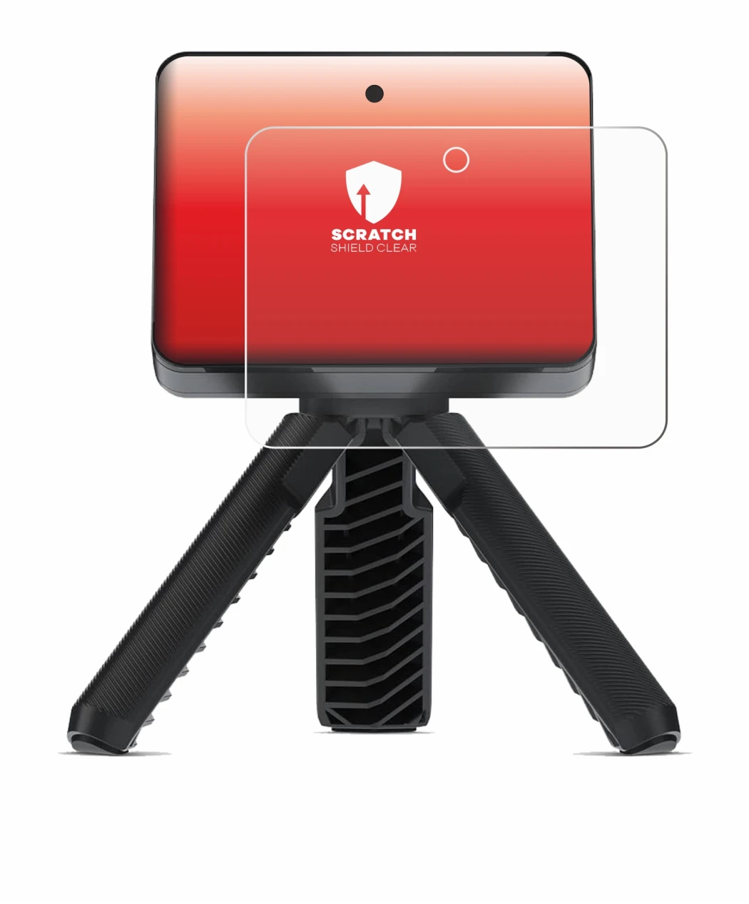 Immagine del dispositivo Garmin Approach R10 con un'ampia varietà di protezioni per lo schermo.