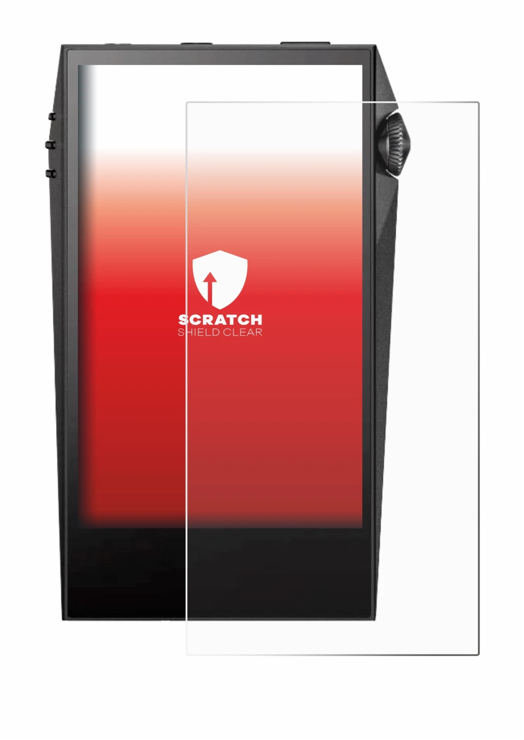 Immagine del dispositivo Astell&Kern SP3000M con un'ampia varietà di protezioni per lo schermo.