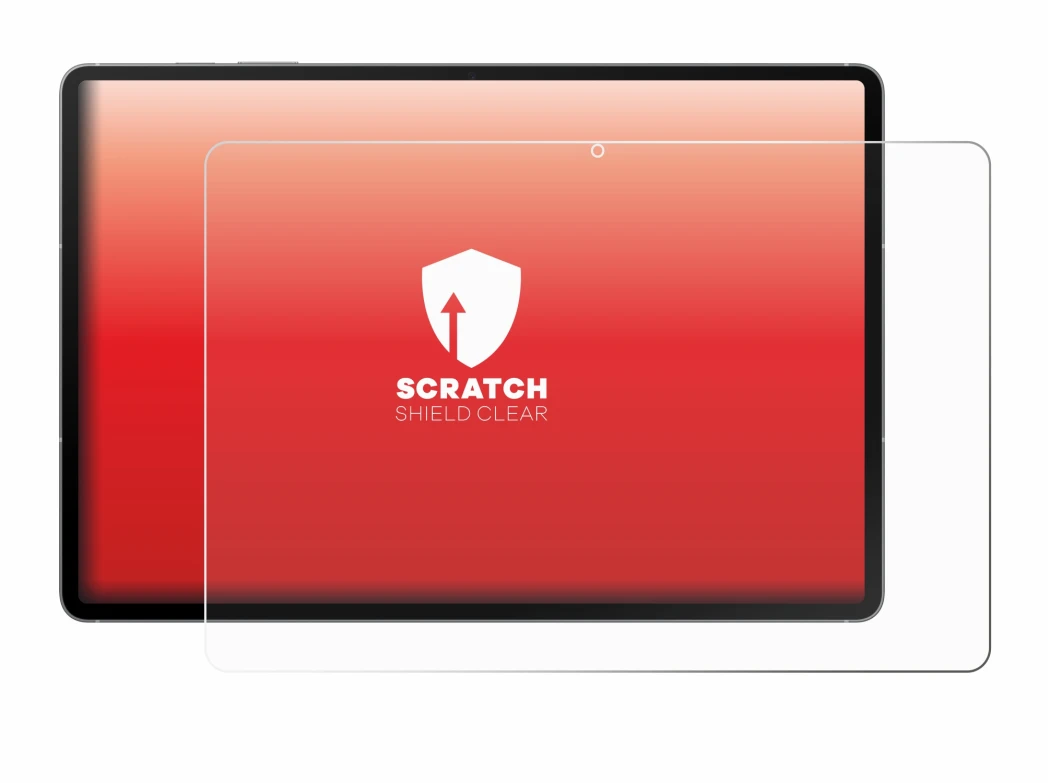 Immagine del dispositivo Samsung Galaxy Tab S10 FE+ 5G con un'ampia varietà di protezioni per lo schermo.
