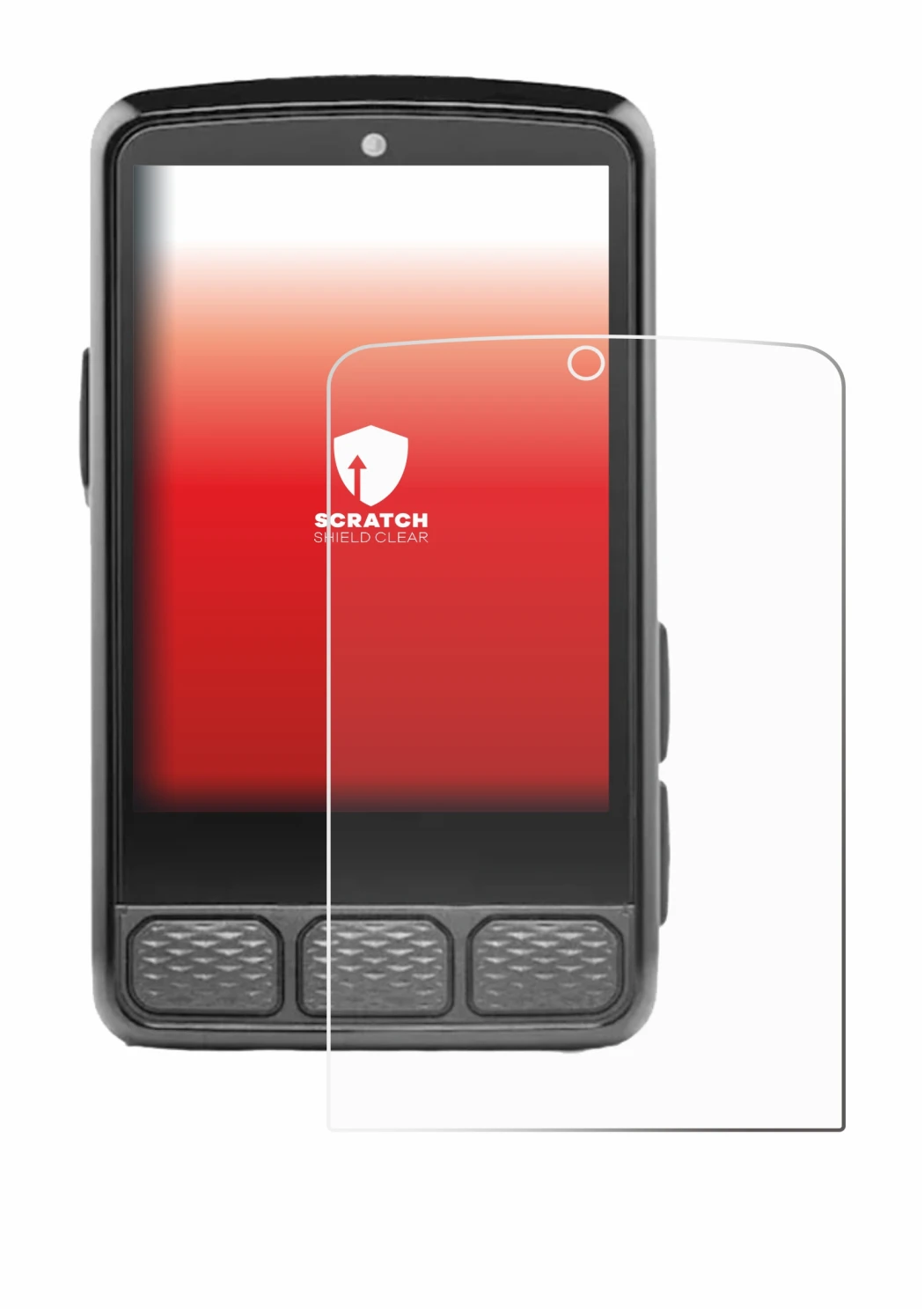 Immagine del dispositivo Wahoo Elemnt Roam V3 con un'ampia varietà di protezioni per lo schermo.