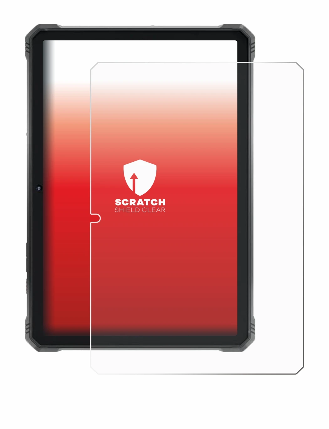 Immagine del dispositivo Hotwav R9 Plus con un'ampia varietà di protezioni per lo schermo.