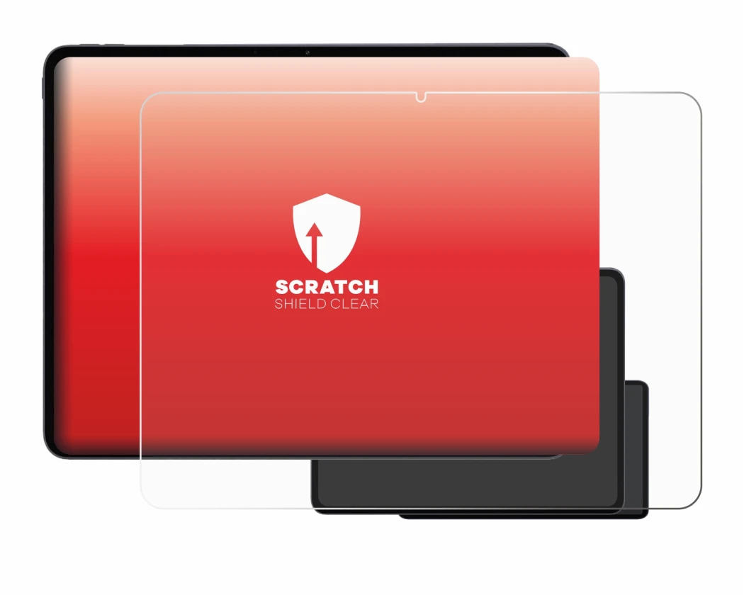 Immagine del dispositivo OnePlus Pad 3 con un'ampia varietà di protezioni per lo schermo.