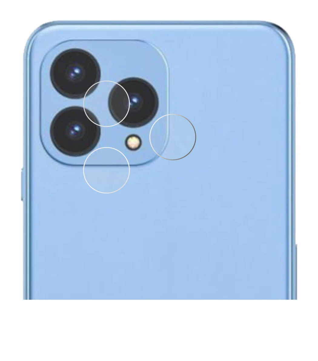Immagine del dispositivo Cubot P80 (SOLO Camera) con un'ampia varietà di protezioni per lo schermo.