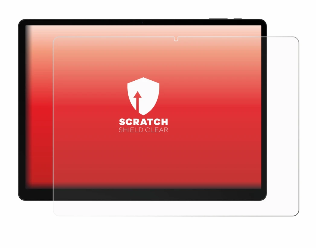 Immagine del dispositivo Doogee Tab E3 Max 14 con un'ampia varietà di protezioni per lo schermo.