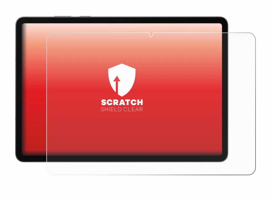 Immagine del dispositivo Samsung Galaxy Tab S11 con un'ampia varietà di protezioni per lo schermo.