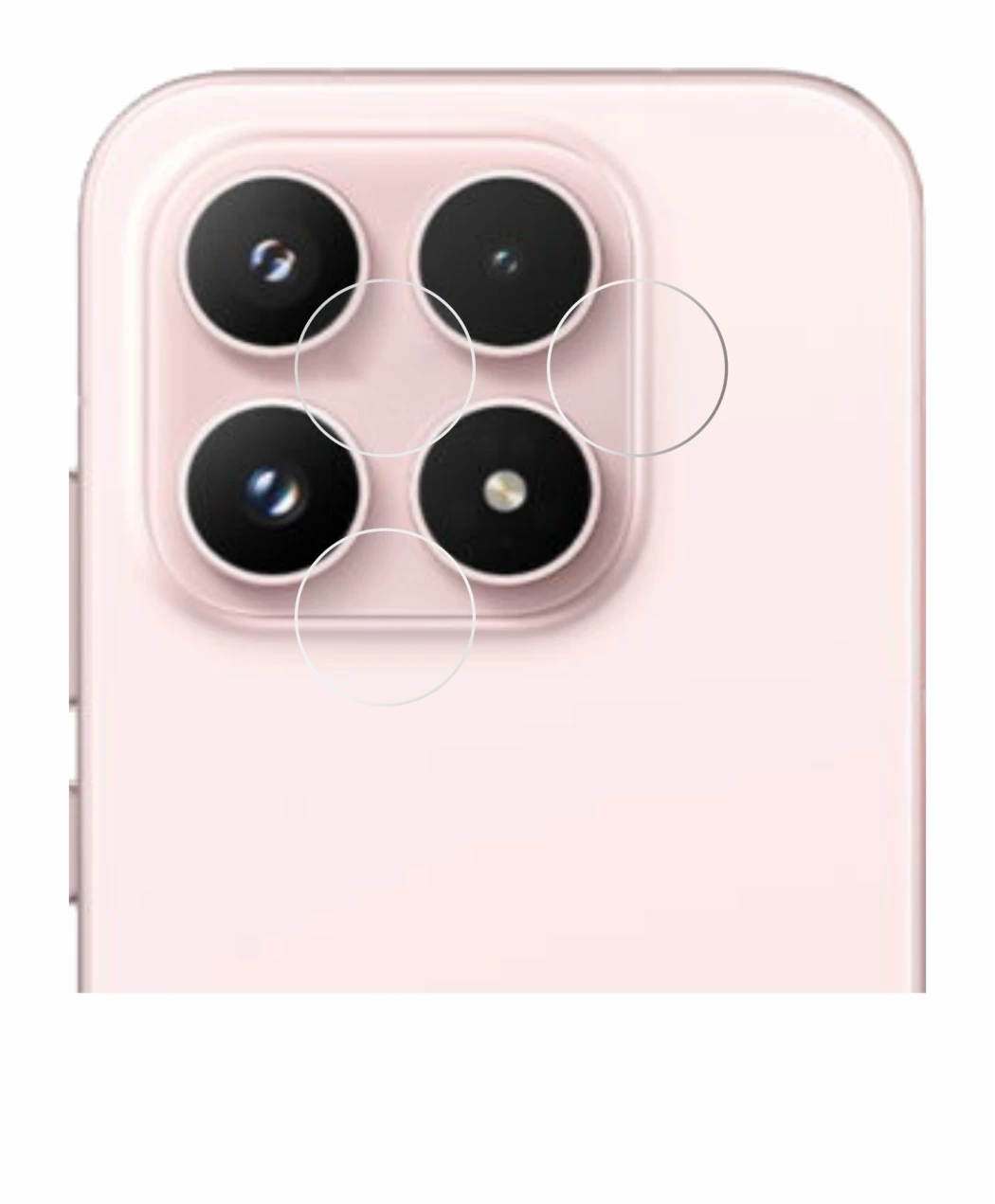 Immagine del dispositivo Xiaomi 17 (SOLO Fotocamera) con un'ampia varietà di protezioni per lo schermo.