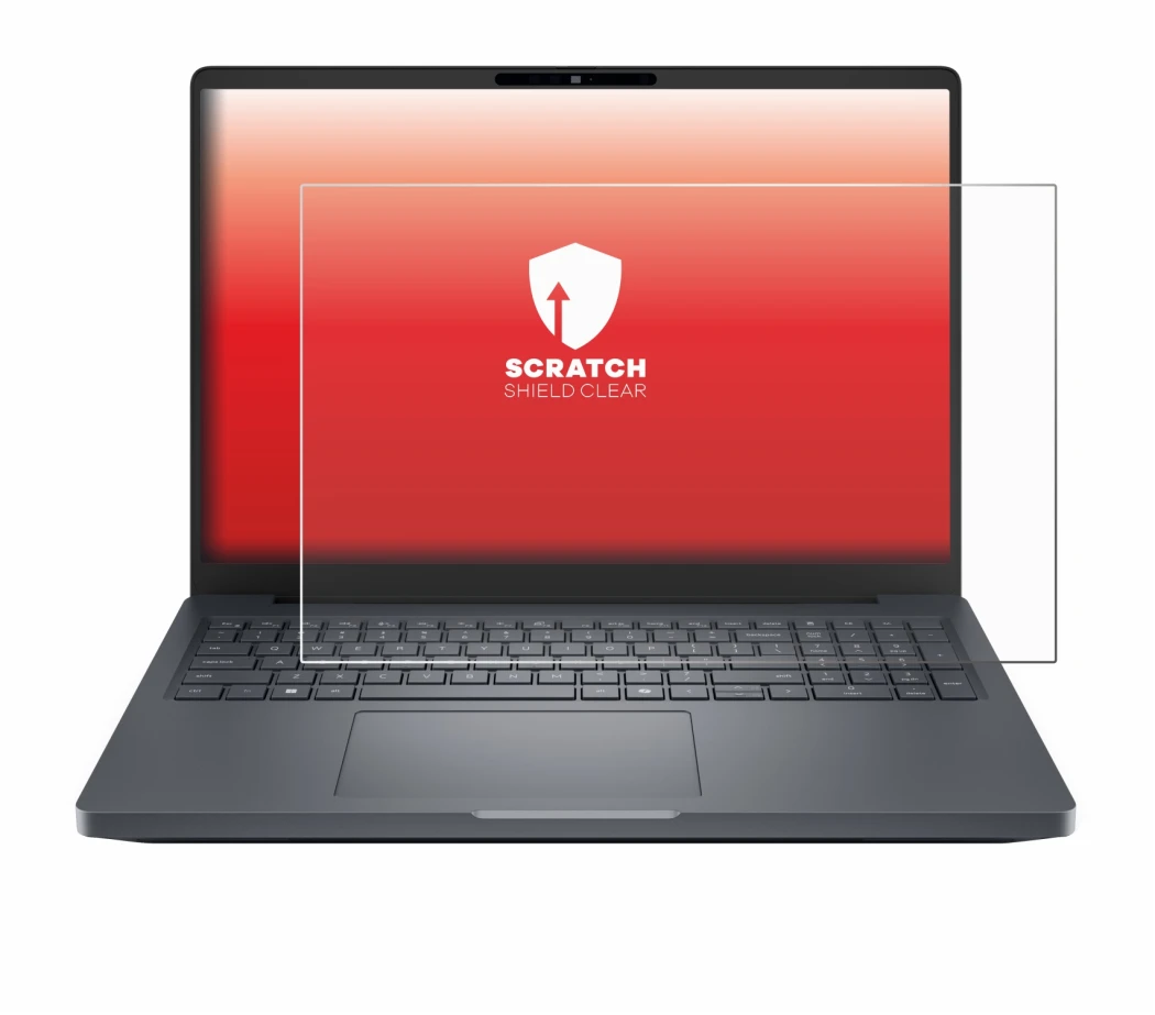 Immagine del dispositivo Dell Pro Max 16 Plus con un'ampia varietà di protezioni per lo schermo.