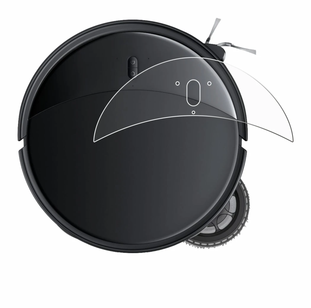 Immagine del dispositivo Roborock Saros 10R con un'ampia varietà di protezioni per lo schermo.