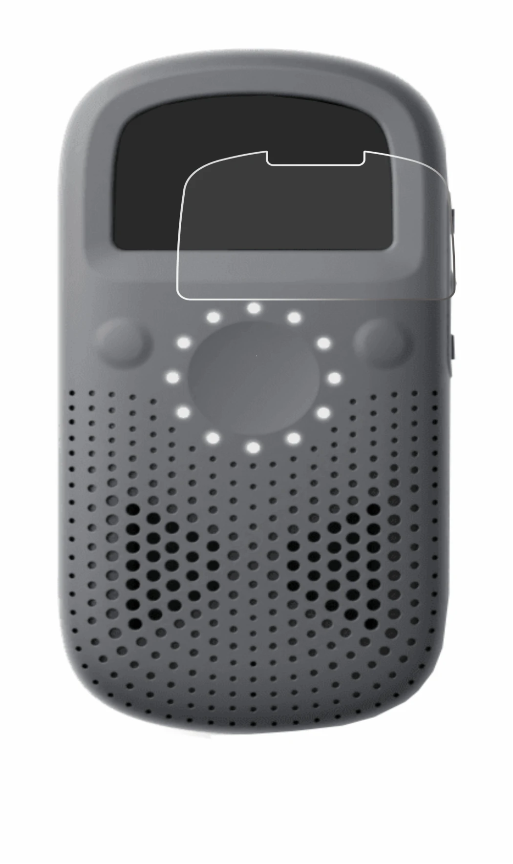 Immagine del dispositivo Relay X con un'ampia varietà di protezioni per lo schermo.