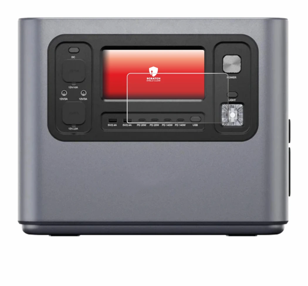 Immagine del dispositivo Aferiy P280 con un'ampia varietà di protezioni per lo schermo.