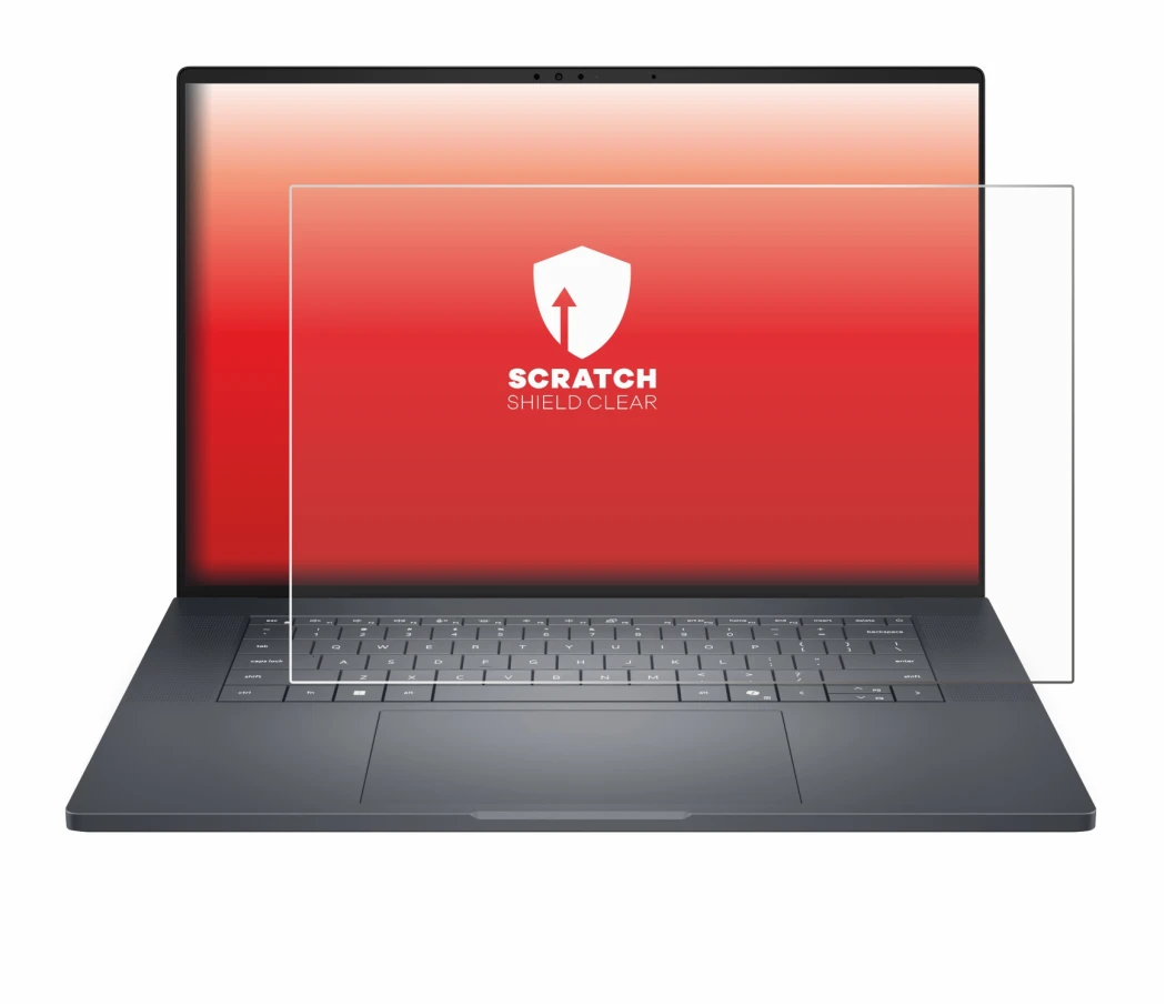 Immagine del dispositivo Dell Pro Precision 7 Series 16 con un'ampia varietà di protezioni per lo schermo.
