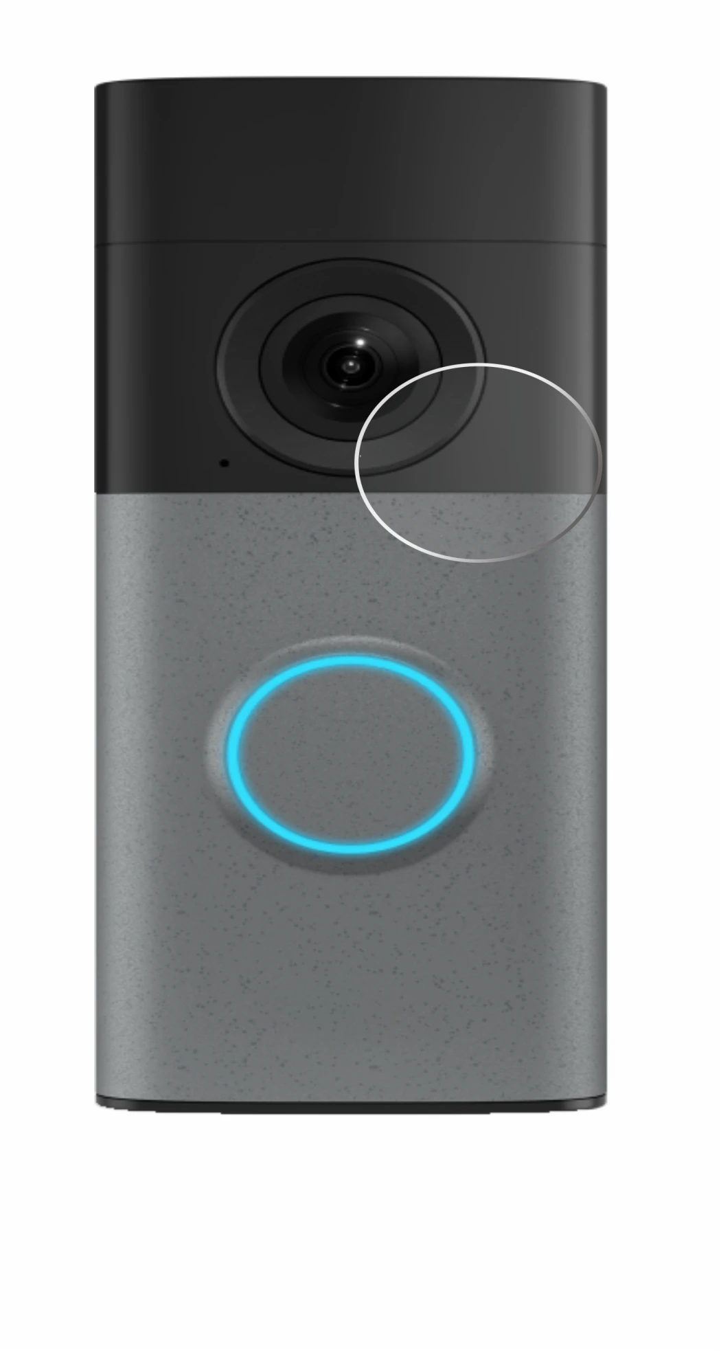 Immagine del dispositivo Ring Wired Video Doorbell con un'ampia varietà di protezioni per lo schermo.