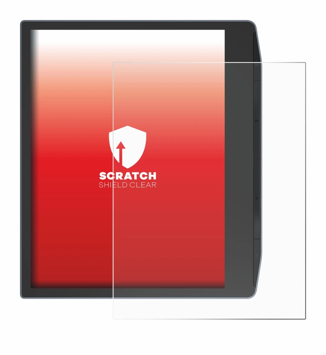 Immagine del dispositivo PocketBook Era Lite con un'ampia varietà di protezioni per lo schermo.