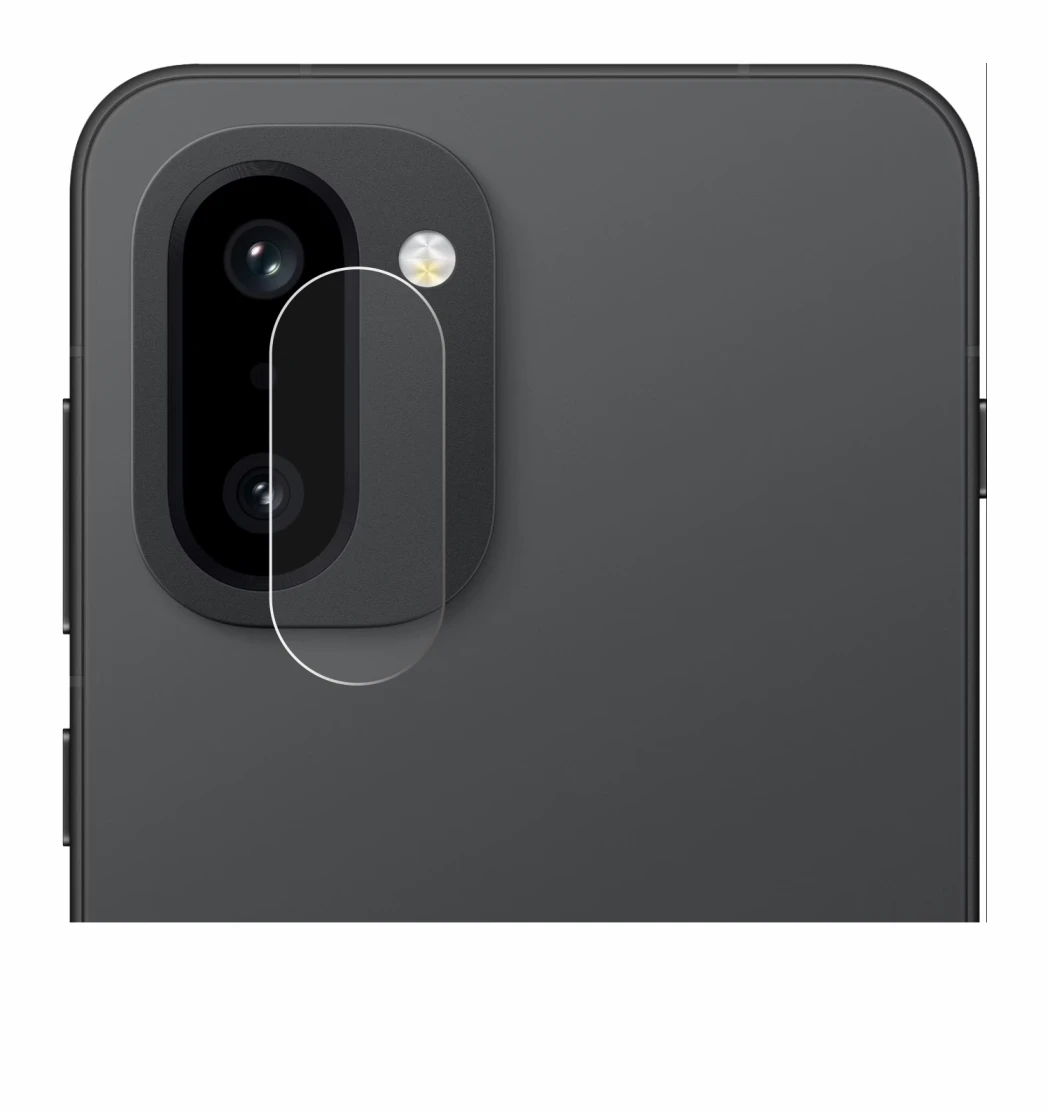 Immagine del dispositivo OnePlus 15R (SOLO Fotocamera) con un'ampia varietà di protezioni per lo schermo.