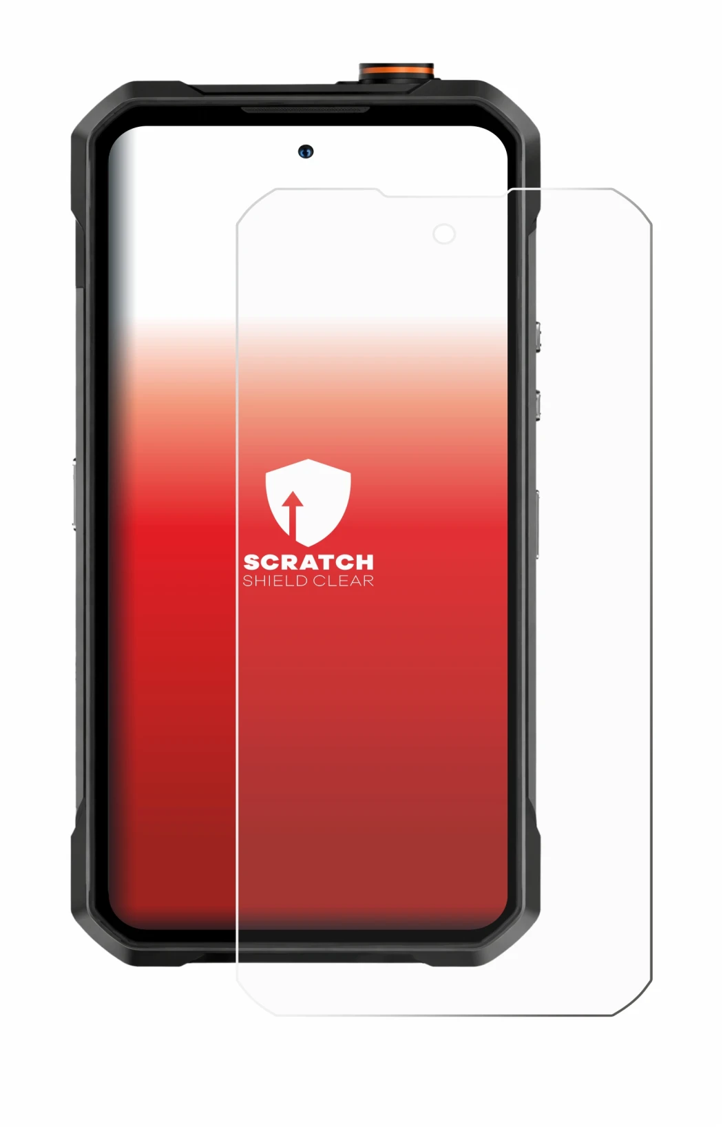 Immagine del dispositivo Oukitel WP61 Plus con un'ampia varietà di protezioni per lo schermo.