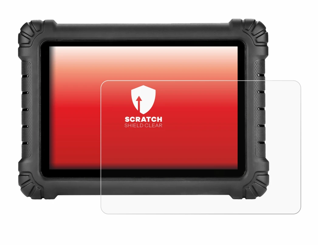 Immagine del dispositivo Autel MaxiSYS MS906 MAX con un'ampia varietà di protezioni per lo schermo.