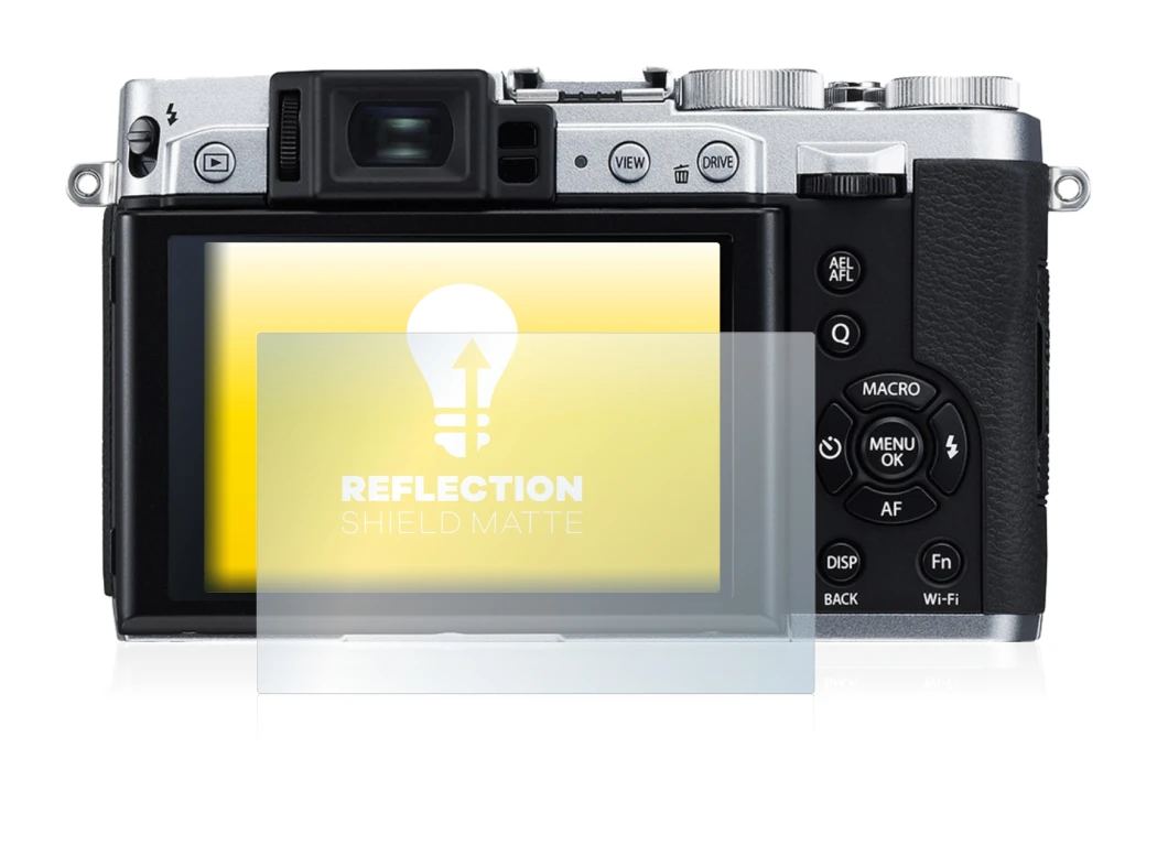 Immagine del dispositivo Fujifilm X30 con un'ampia varietà di protezioni per lo schermo.