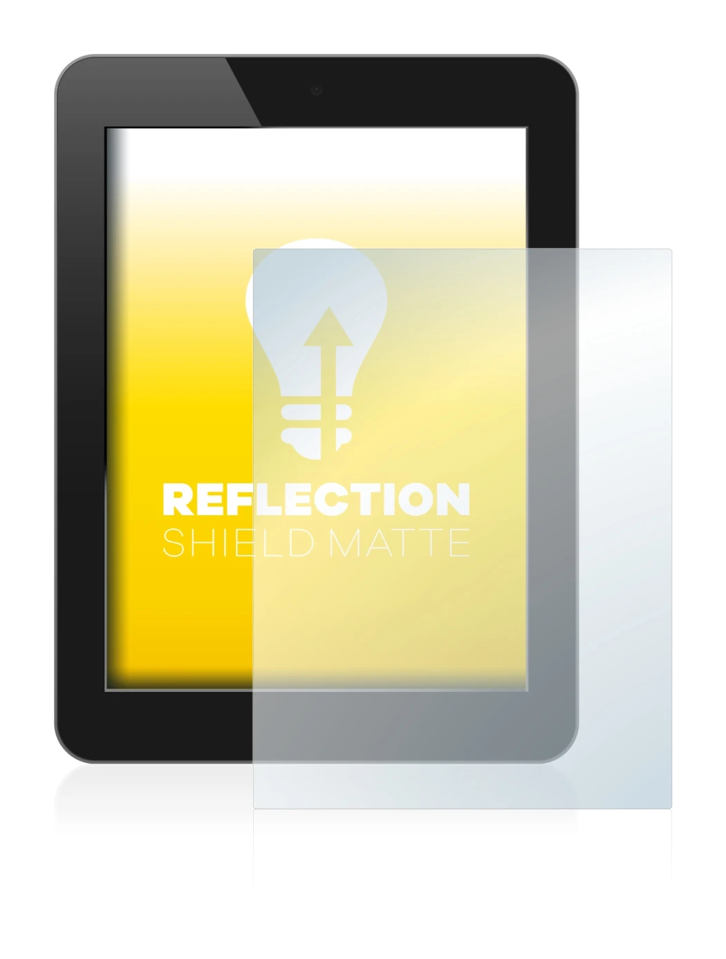 Immagine del dispositivo con un'ampia varietà di protezioni per lo schermo.