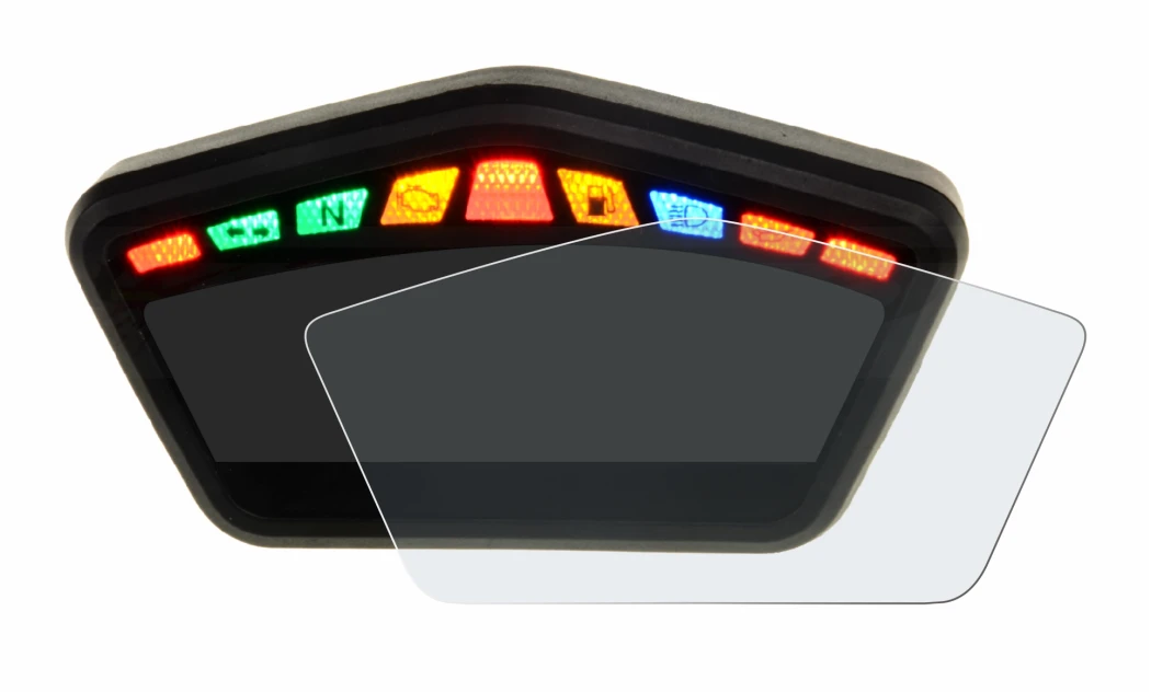 Immagine del dispositivo Ducati Hypermotard 821 2015 Display del tachimetro con un'ampia varietà di protezioni per lo schermo.